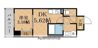 SERIE東淀川【2階】の間取り