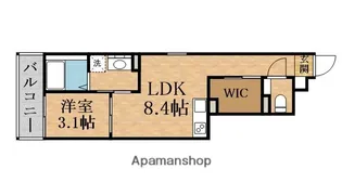 S-MOVE大阪鶴見【2階】の間取り