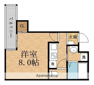 AILE柴島【2階】の間取り