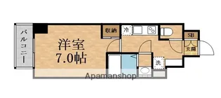 リヴェント森ノ宮【10階】の間取り