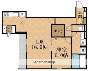 スペチアーレ赤川【2階】の間取り