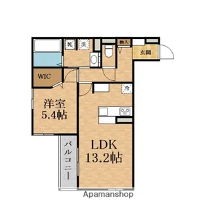 スペチアーレ赤川【3階】の間取り
