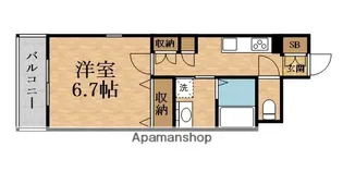 (仮称)都島区中野町ヘーベルメゾン【1階】の間取り