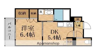 (仮称)都島区中野町ヘーベルメゾン【2階】の間取り