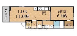 フェリシダ【1階】の間取り