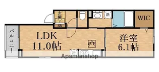 フェリシダ【1階】の間取り