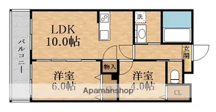 グランイニシオ都島【3階】の間取り