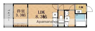リブレメゾン淡路Ⅰ【2階】の間取り