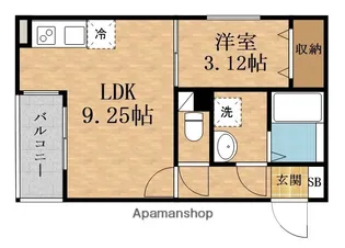 リブレメゾン淡路Ⅰ【2階】の間取り