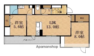シャーメゾン玉津【3階】の間取り