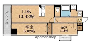 アーバンパーク新大阪【10階】の間取り