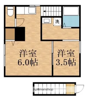 T−SPACE(都島)【2階】の間取り