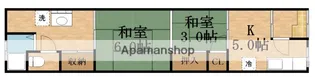 大阪府大阪市旭区高殿4丁目【一戸建】の間取り