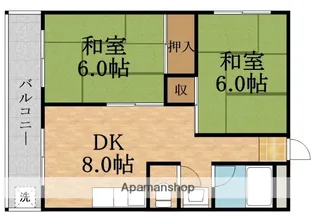 ロイヤルメゾンテル【4階】の間取り