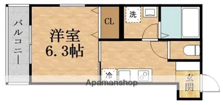 (仮称)PROSPER COURT 緑橋【2階】の間取り