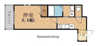 フジパレス今津中ウエスト【2階】の間取り