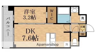 プレサンス東淀川駅前プローシェ【2階】の間取り