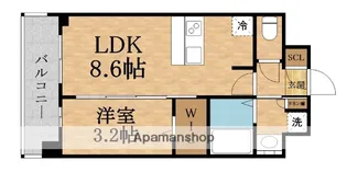 プレサンス東淀川駅前プローシェ【2階】の間取り