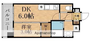 プレサンス東淀川駅前プローシェ【10階】の間取り