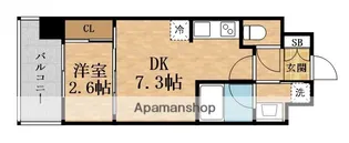 コンフォリア・リヴ淡路【4階】の間取り