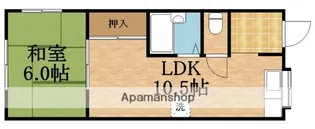デイグラン今福【1階】の間取り