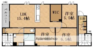 エレガンス鶴見【2階】の間取り