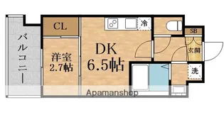 Alivis放出【2階】の間取り