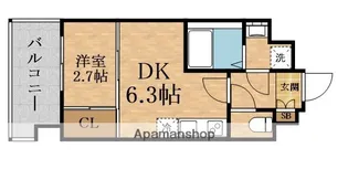 ALIVIS放出【11階】の間取り
