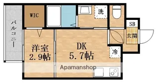 AILE放出【2階】の間取り