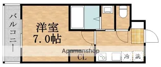 AILE放出【1階】の間取り