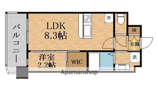 セレニテ新大阪アリエ【7階】の間取り