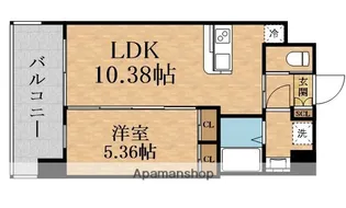 プレジオ城東【11階】の間取り