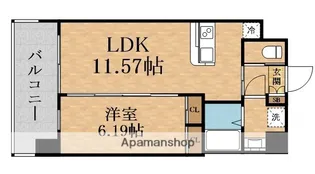 プレジオ城東【3階】の間取り