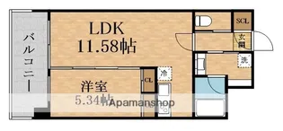 プレジオ城東【8階】の間取り