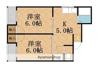 パシフィックヴィラ新森【3階】の間取り