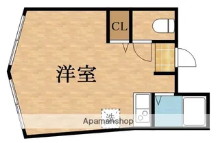 コーポ奈良【1階】の間取り