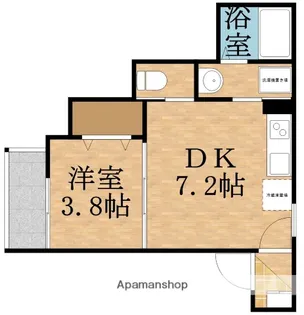 Z court 京橋【2階】の間取り