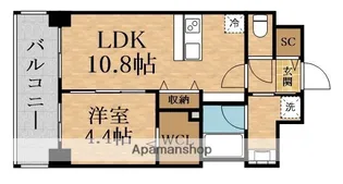 スプランディッド新大阪VIII【2階】の間取り
