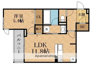 クラシスト瑞光【2階】の間取り