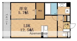 サンライズ豊里【1階】の間取り