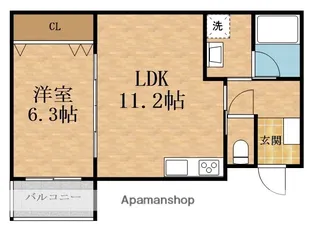 RIHITO鶴見【2階】の間取り