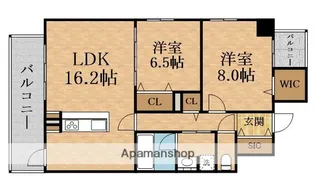 CLELIA(クレリア)新深江【5階】の間取り