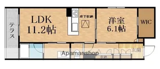 ヘミングウェイ【1階】の間取り