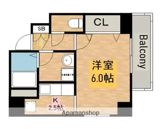 イルグランディ【4階】の間取り