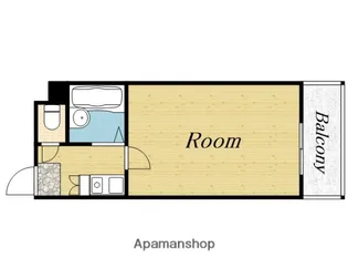ハイツNANIWA【2階】の間取り