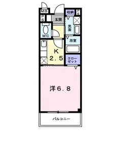 ハウスエルロンド【2階】の間取り