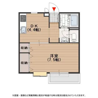 トレゾールM【205号室号室】の間取り