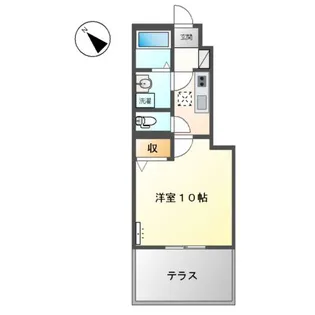 SUCCESS M【1階】の間取り