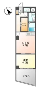 COMFORT額原【1階】の間取り