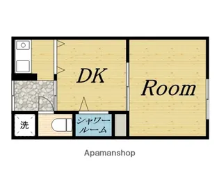 松本文化【1階】の間取り